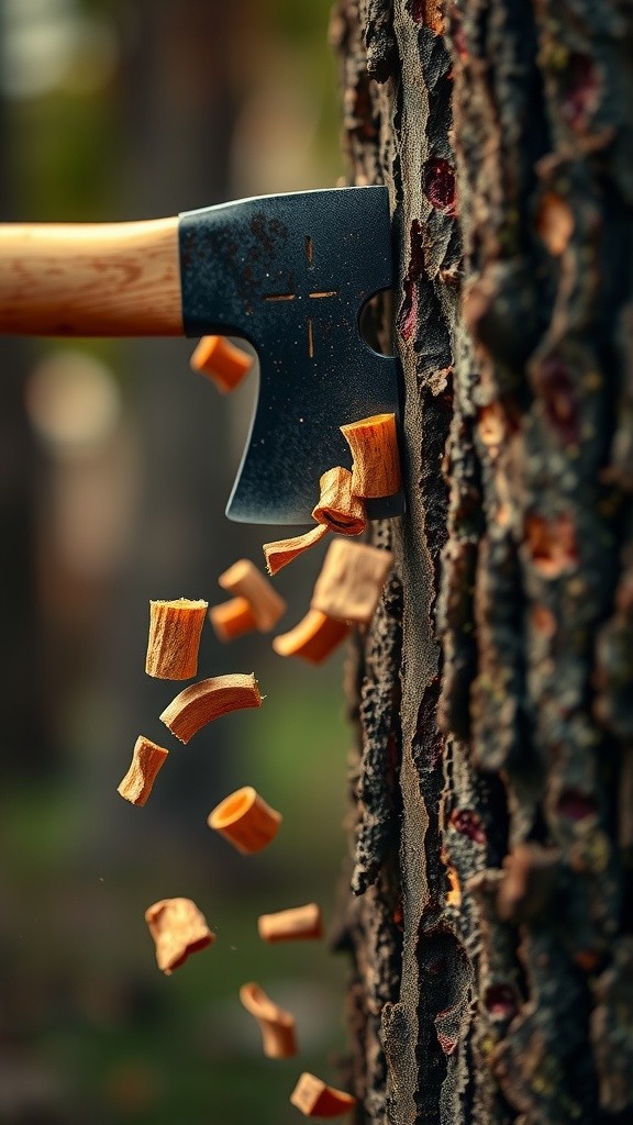 The Silent Fall of a Tree