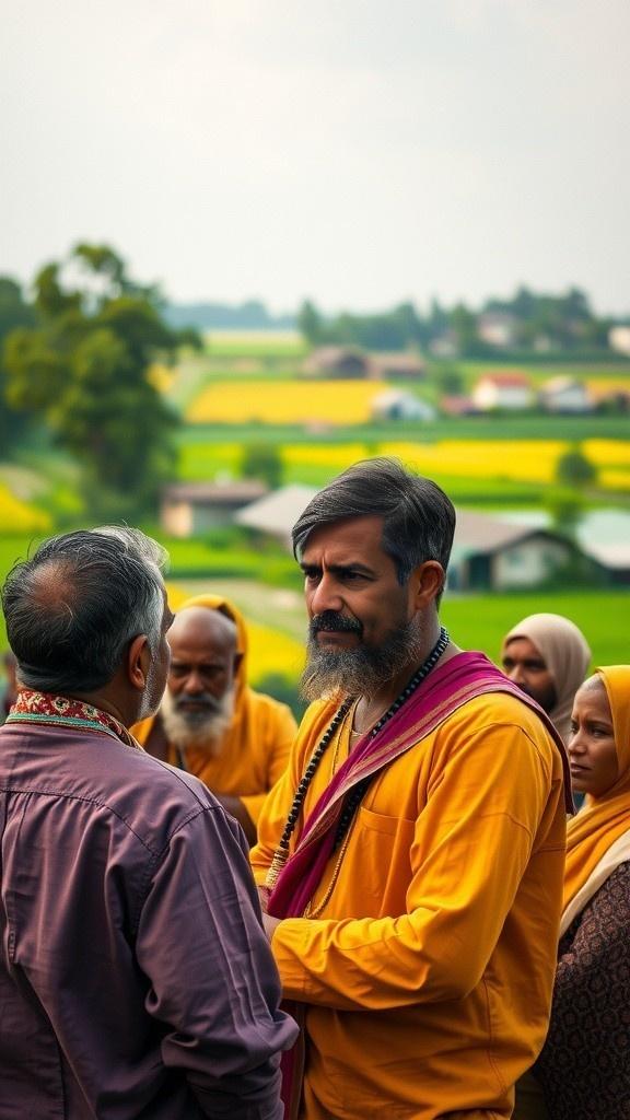 संकट में एकता: गाँववालों की मेहनत