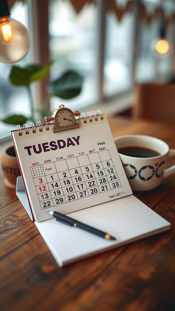 Tuesday: The Second Day of the Week