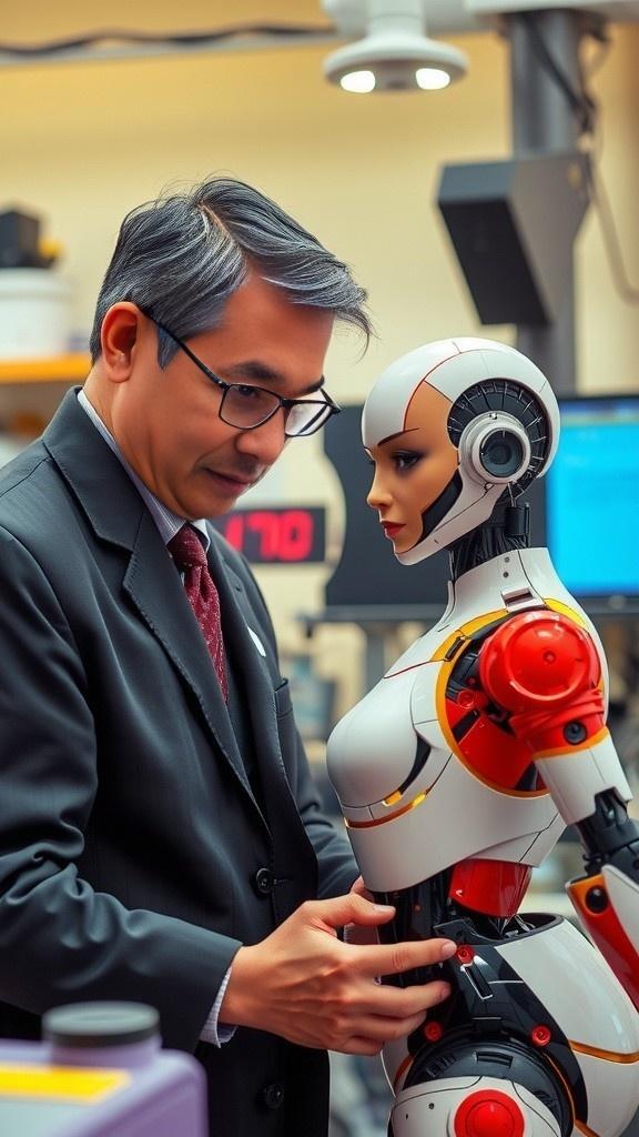 Robot Asisten yang Terlalu Terpengaruh Drama Korea