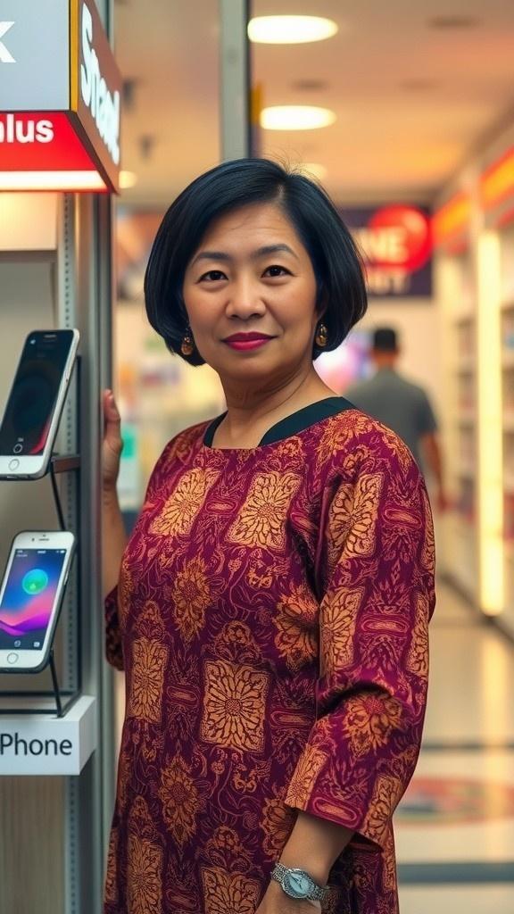 Nenek Gaul dan HP Canggih