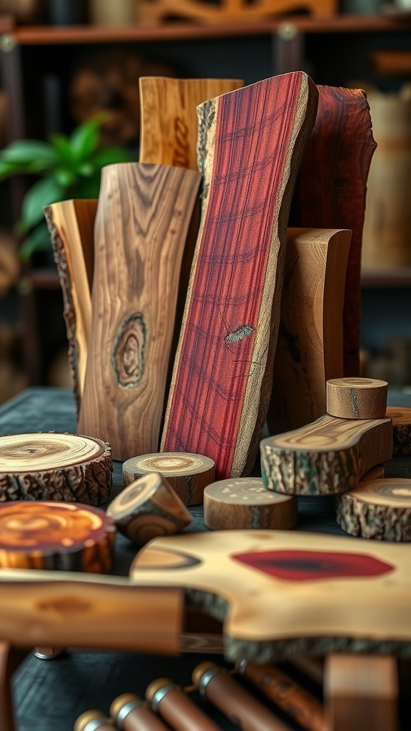 Exotic Wood for Custom Projects: Knife Handles, Pens & More!