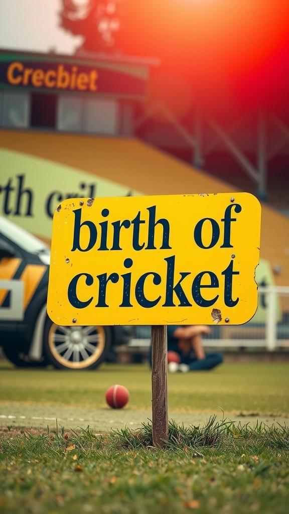 The Origins of Cricket: From Playground to Global Sport