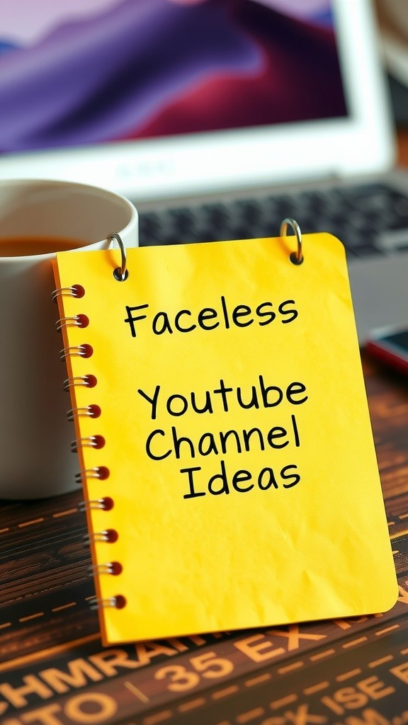 5 Faceless YouTube Channel Ideas for Success