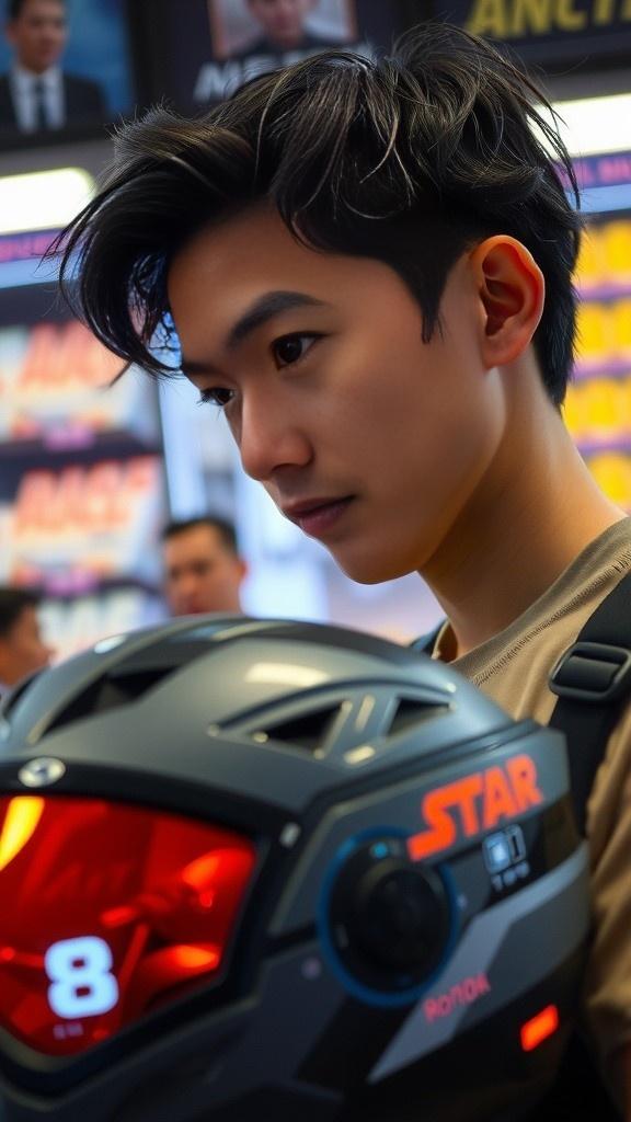Pria Hidup Bersama Helm Canggih: Kisah Viral Roni