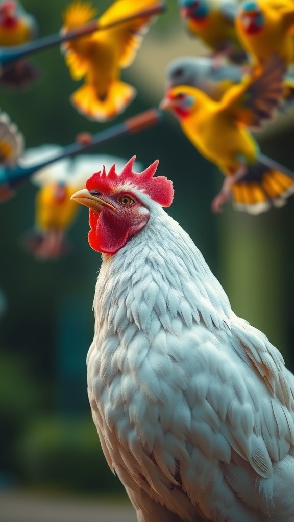 Titi Si Ayam yang Terbang Karena Keputusasaan