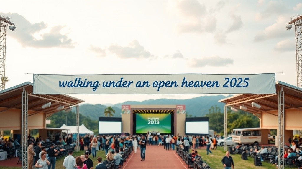 Walking Under an Open Heaven 2025: The Power in the Name of Jesus