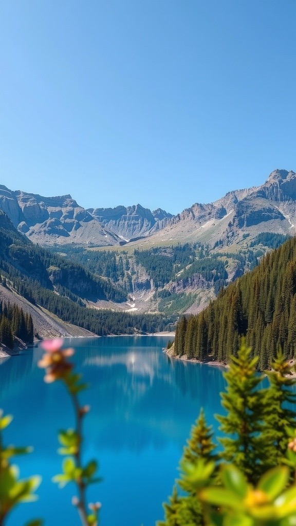 Keindahan Danau Biru untuk Wisatawan Mancanegara