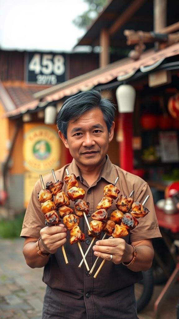 Sate Kambing Rasa Ayam: Kejutan Kuliner Viral!