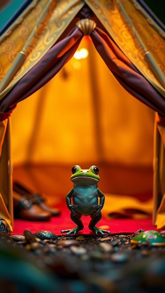 Kisah Katak dan Peramal: Ramalan Cinta yang Unik