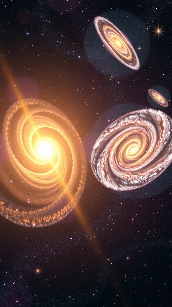 When Galaxies Embrace