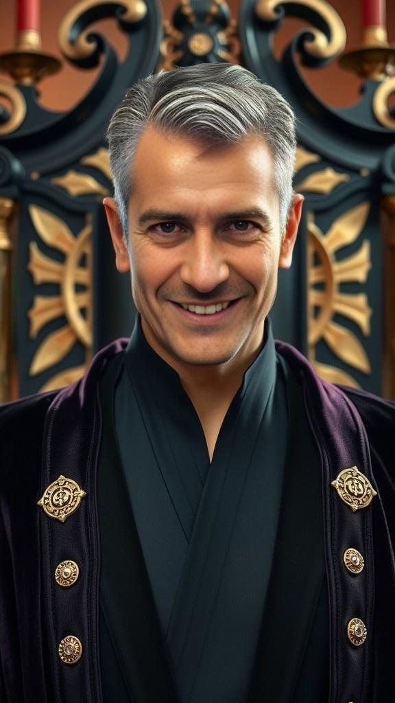 الملك الشرير والعفريت الخبيث