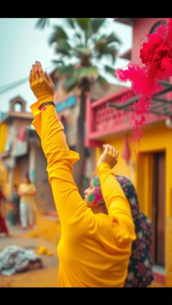 Holi Ke Rang aur Bandar Ki Masti