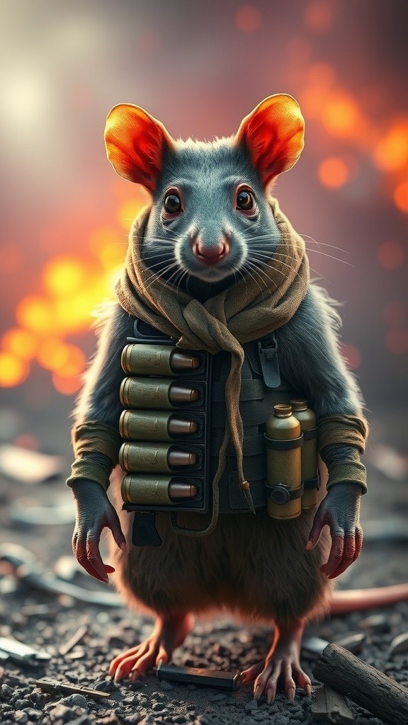 Battlefield Rat: A Warrior's Stand