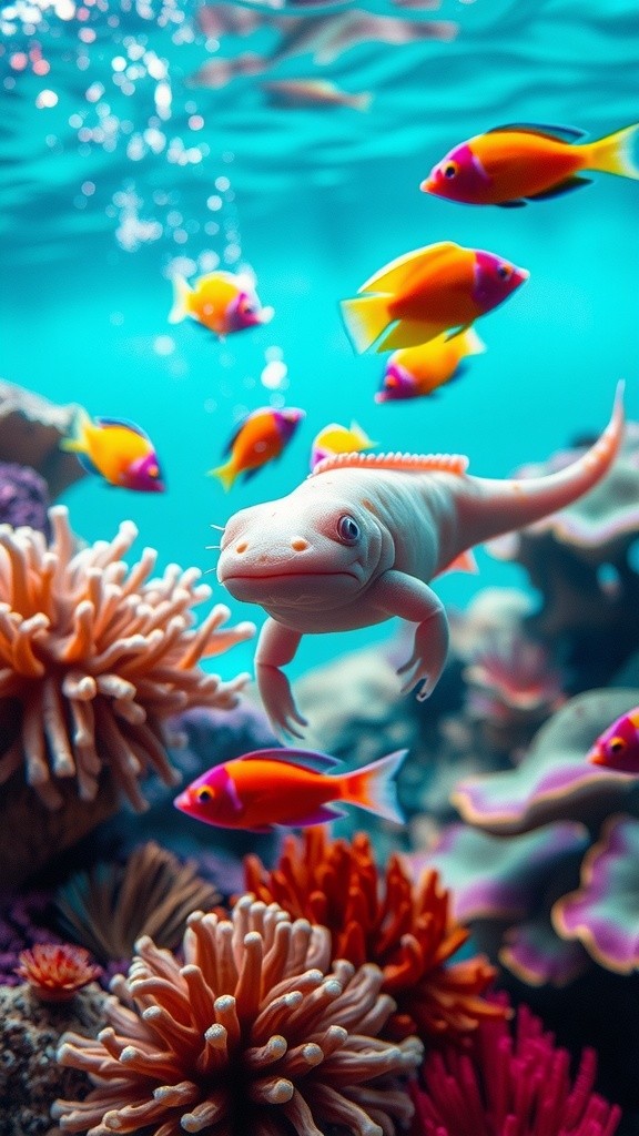 Keindahan Axolotl: Hewan yang Tak Ternilai