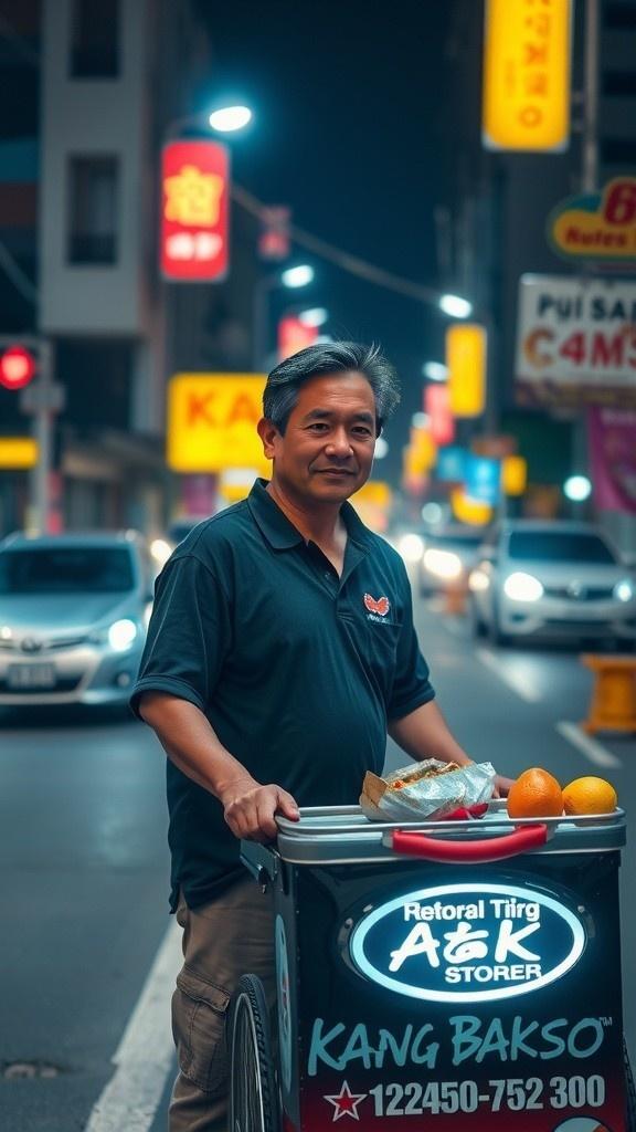 Bakso Malam dan Polisi yang Baik Hati