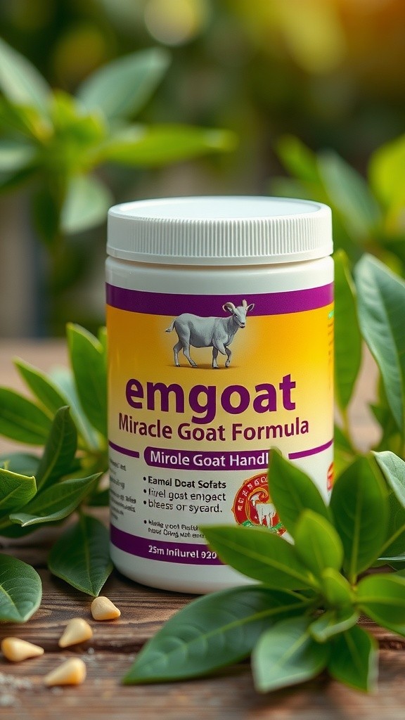 EMGOAT Etawa Miracle Goat Formula: 3-in-1 Nutritional Benefits
