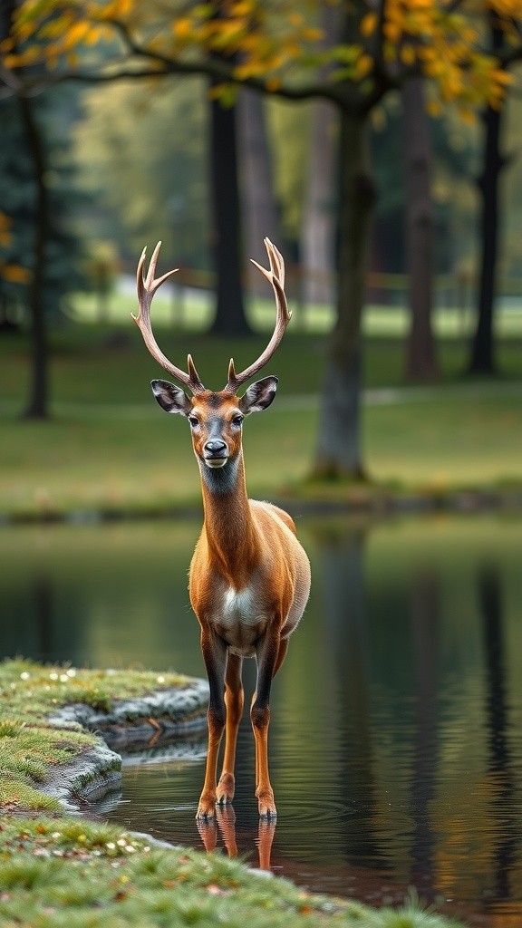 The Stag and Its Reflection: A Tale of Pride and Regret