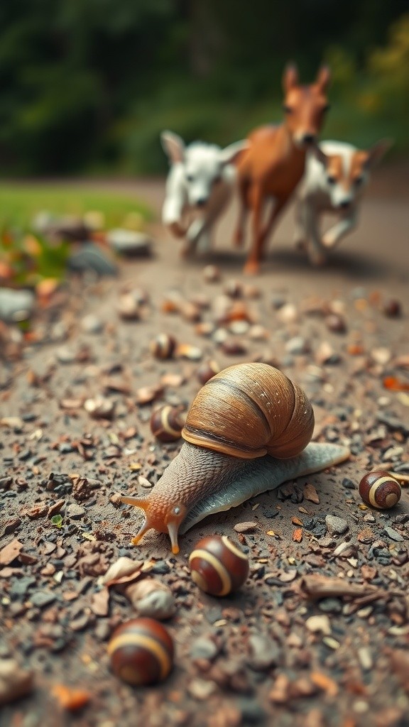 Siput dan Kura-Kura: Persahabatan di Lomba