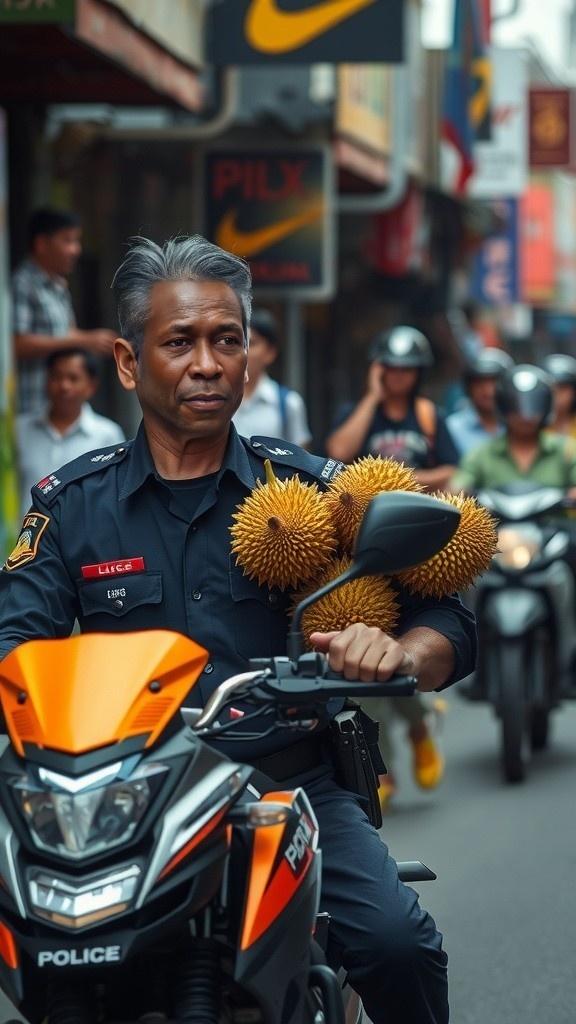 Durian Drama: Penjual Cerdik vs Polisi