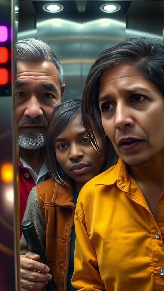 Keluarga Terjebak di Lift: Petualangan Lucu!