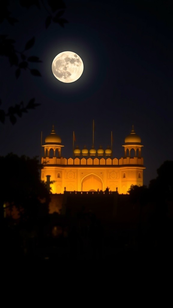 लाल किले की रहस्यमयी रात