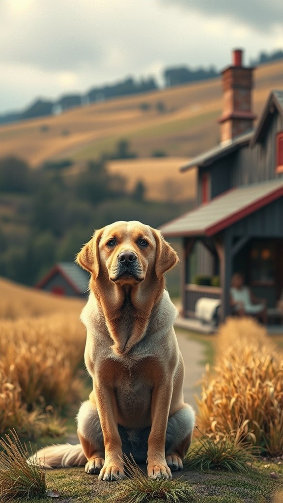 The Unlikely Friendship: A Dog and a Rooster's Adventure