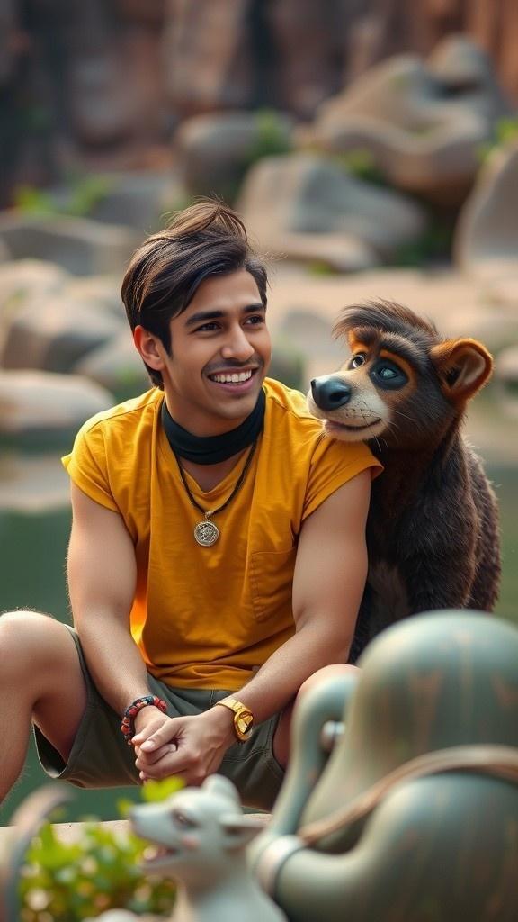 मोगली और शेर खान की लड़ाई