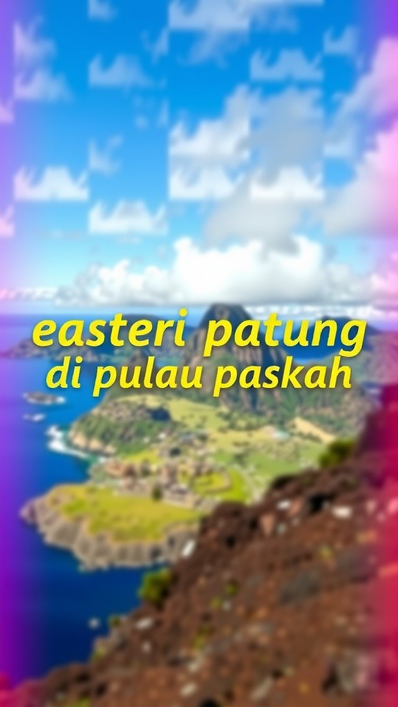 Misteri Patung Moai di Pulau Paskah