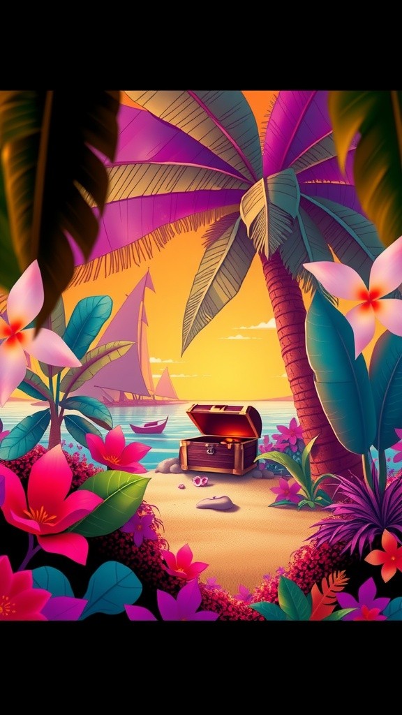 Adventure to Rainbow Island: The Treasure Hunt