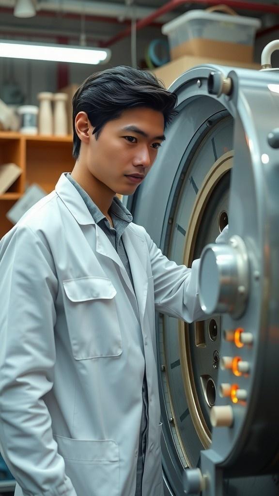 Teknologi Usang: Perjalanan Seorang Ilmuwan Muda ke Dunia Alternatif