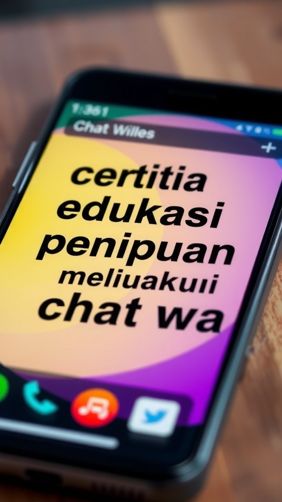 Waspada Penipuan: Edukasi Melalui Chat WA