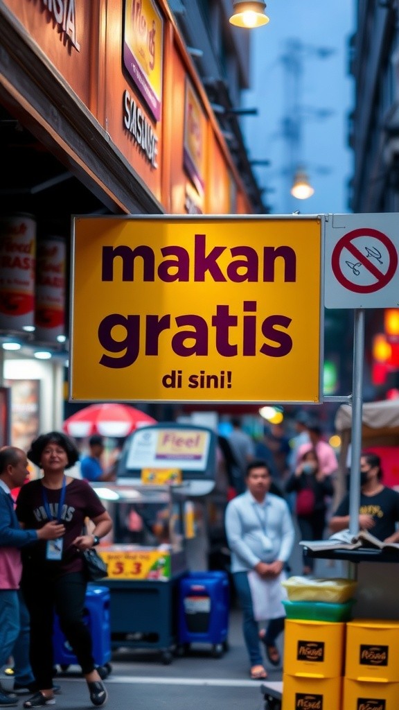 Makan Gratis Tapi Biaya Tersembunyi!