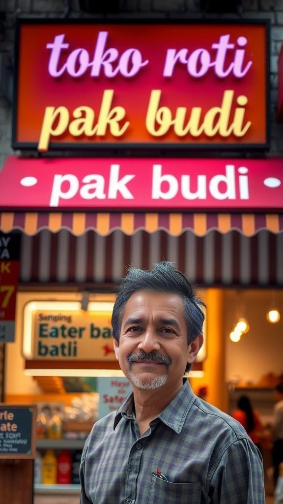 Roti Cemburu di Toko Pak Budi