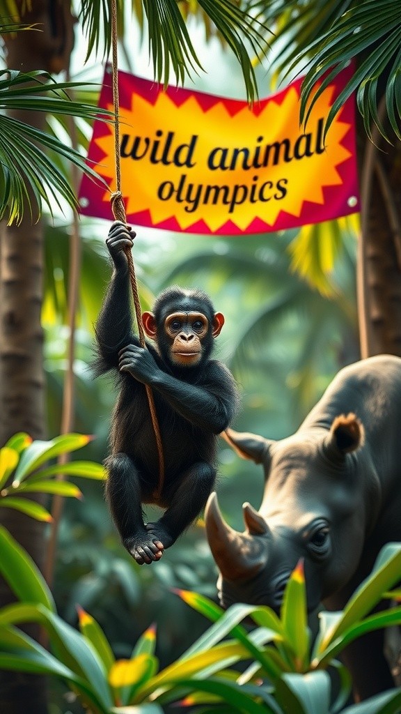 Wild Animal Olympics: Jungle Edition