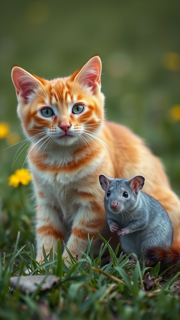 Kucing dan Tikus: Persahabatan Tak Terduga