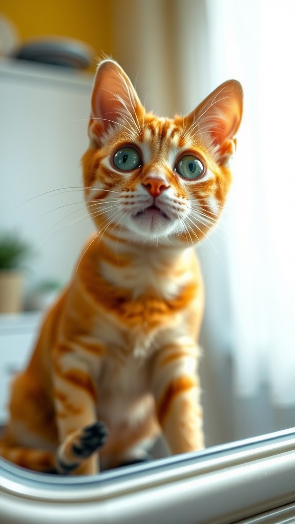 Kucing Ganteng dan Selfie Pertamanya!