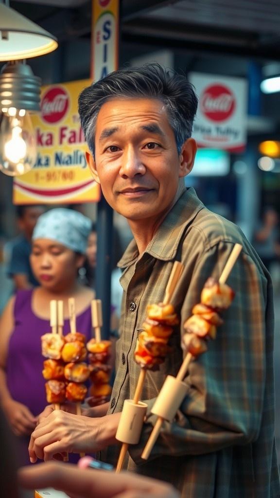 Sate Daging Campur: Rahasia Pak Joko!