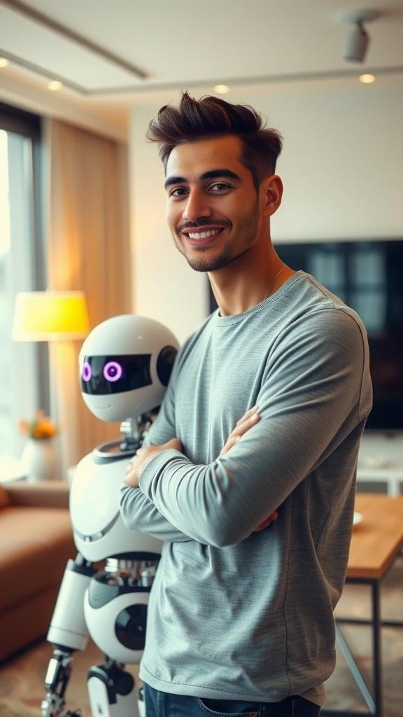 Cinta Robot: Ketika Asisten Rumah Tangga Terlalu Pintar!