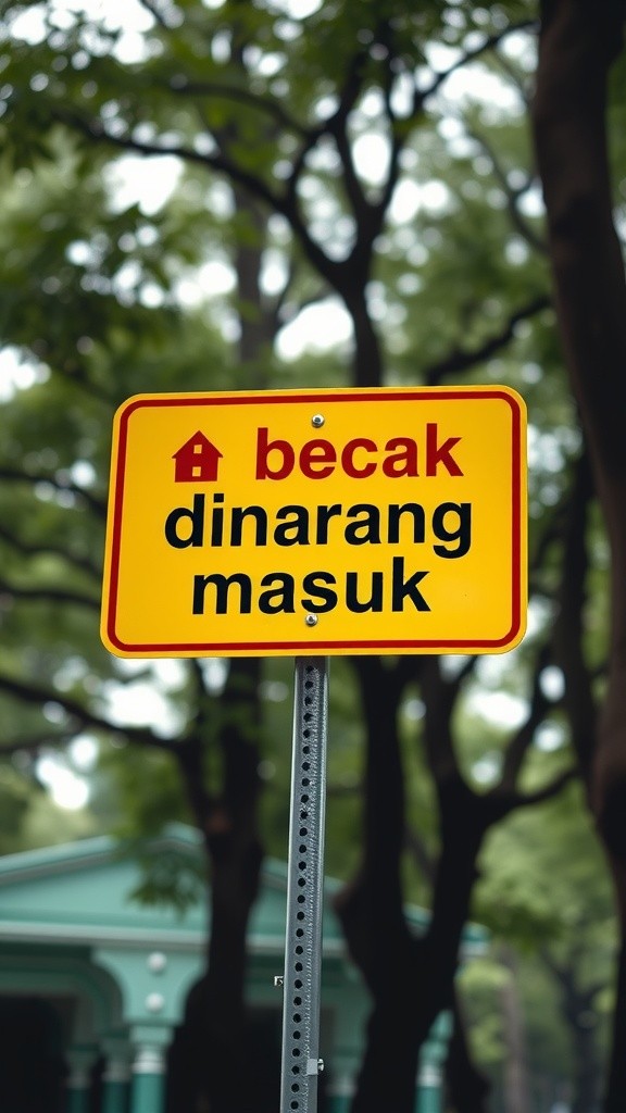 Becak Dilarang Masuk: Kecerdikan Tukang Becak