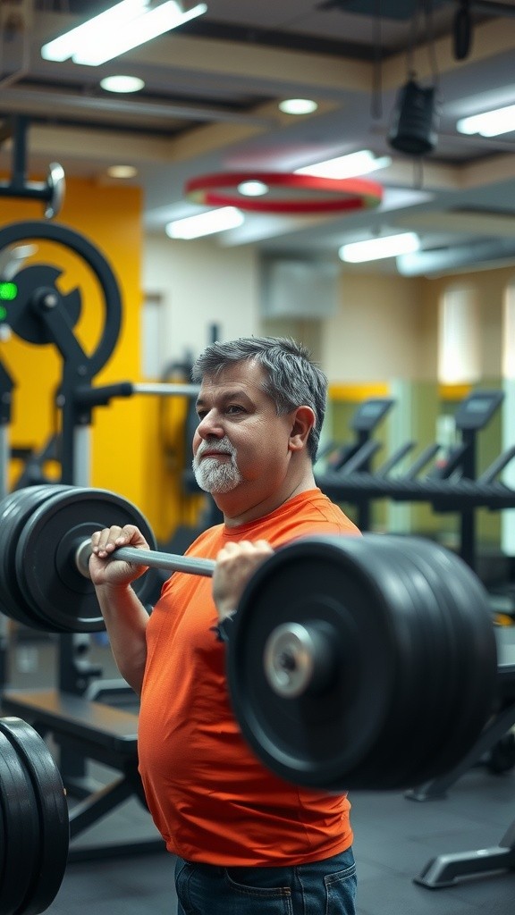 Kakek Tua dan Rahasia Kekuatan di Gym