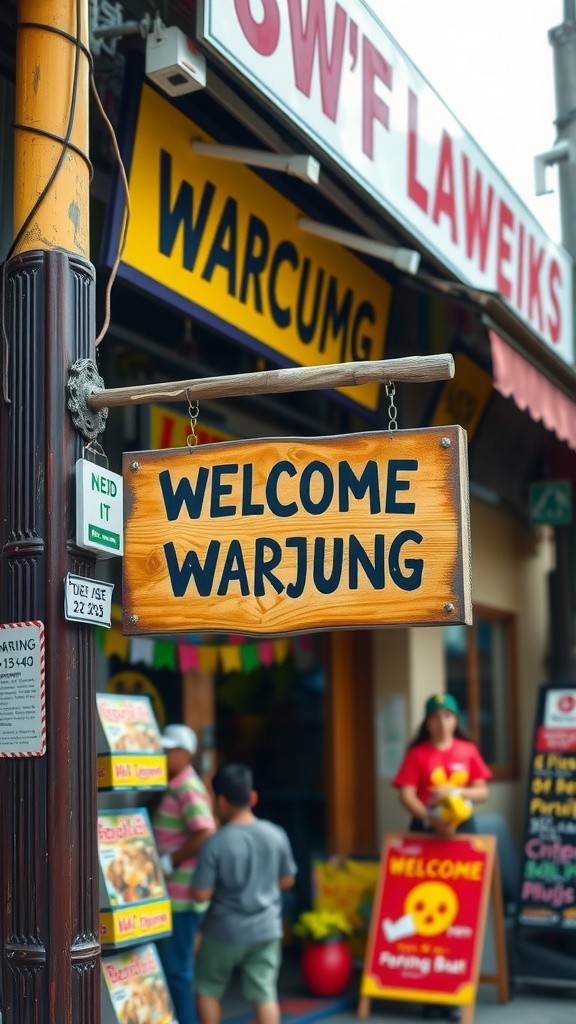 Salah Paham di Warung: Pinjam Uang?