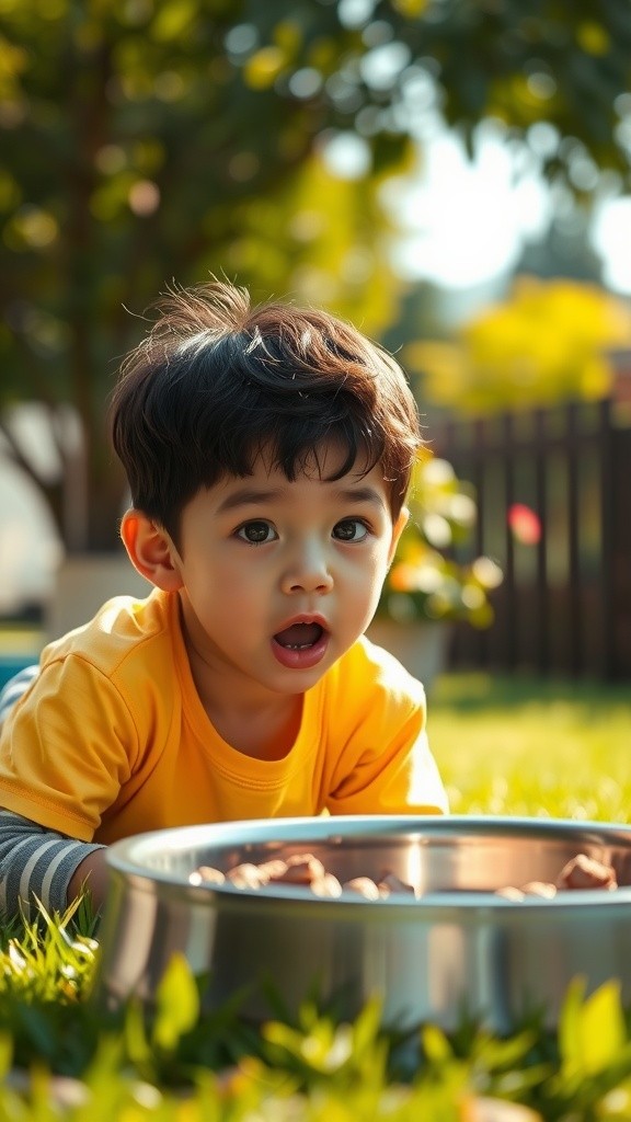 Anak, Anjing, dan Kebisingan Ngomong