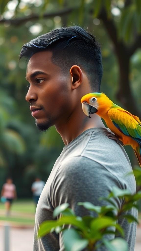 Burung Beo dan Kacang: Humor di Taman