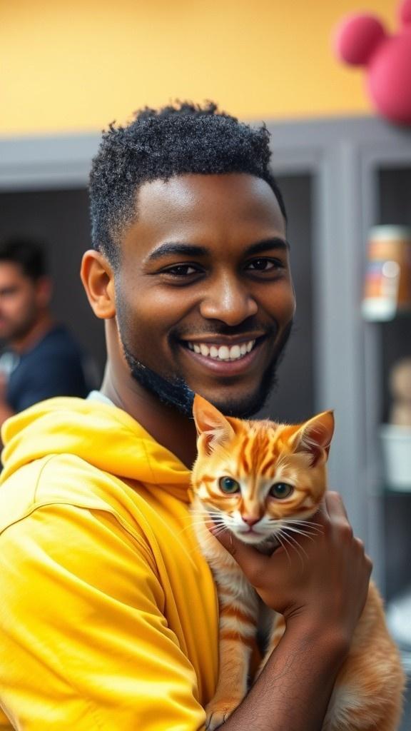 Kucing Lucu yang Jadi Kurir Hadiah Aneh