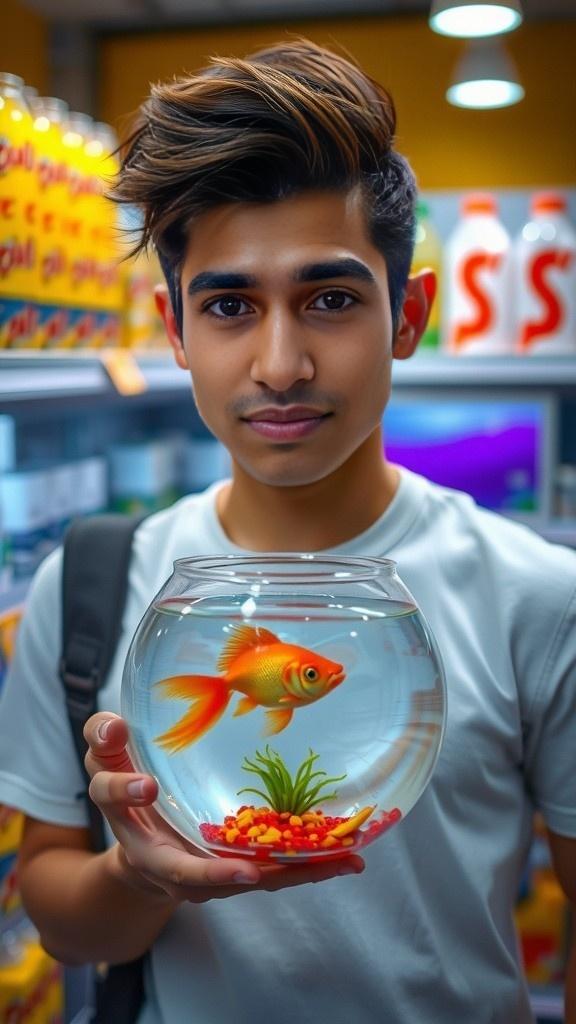 The Talking Goldfish: A Tale of Patience and Puzzles