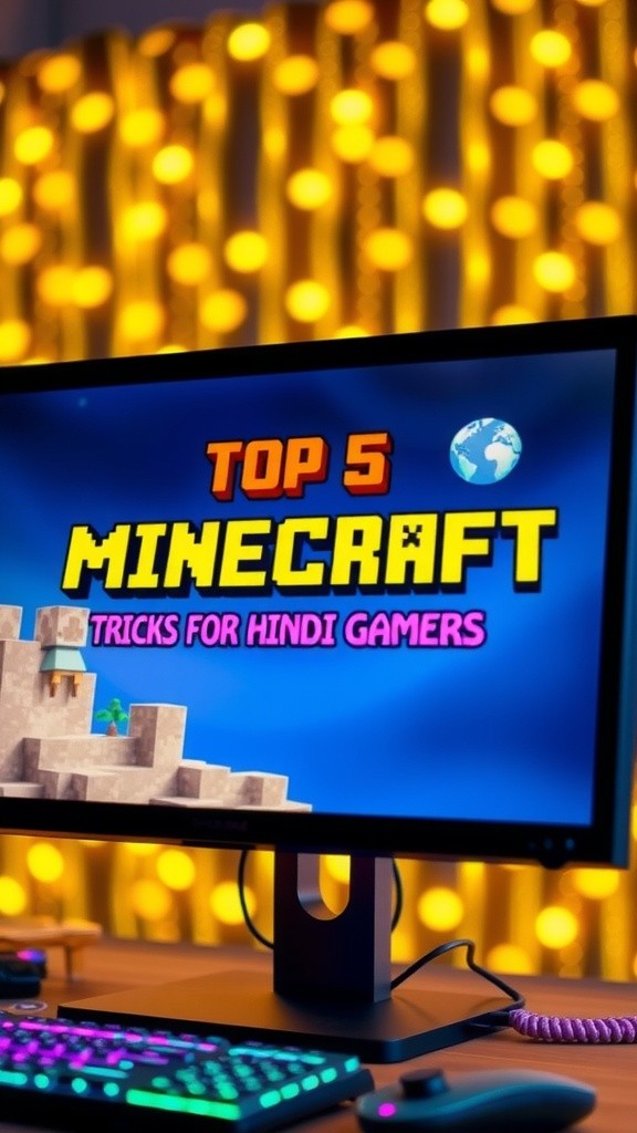 Top 5 Minecraft Tricks for Hindi Gamers