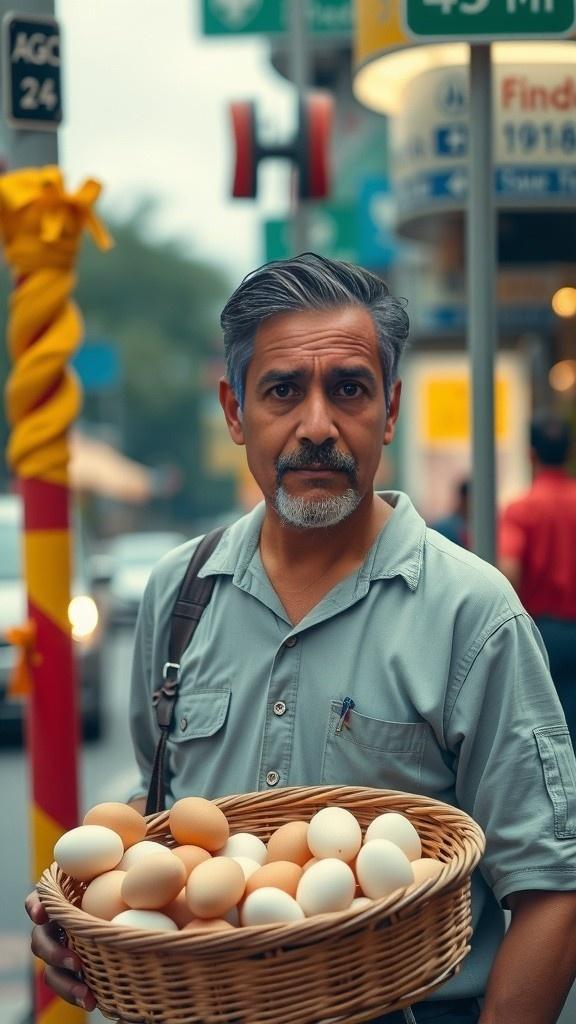 From Struggle to Success: The Egg Seller's Journey