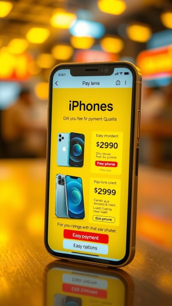 Buy iPhone with 0% Mark-Up and Easy Installments!
