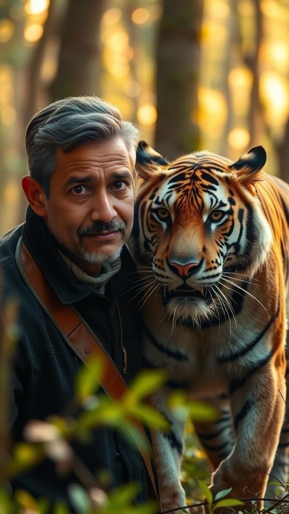 Langkah Bersama: Man vs Harimau di Medan Perang